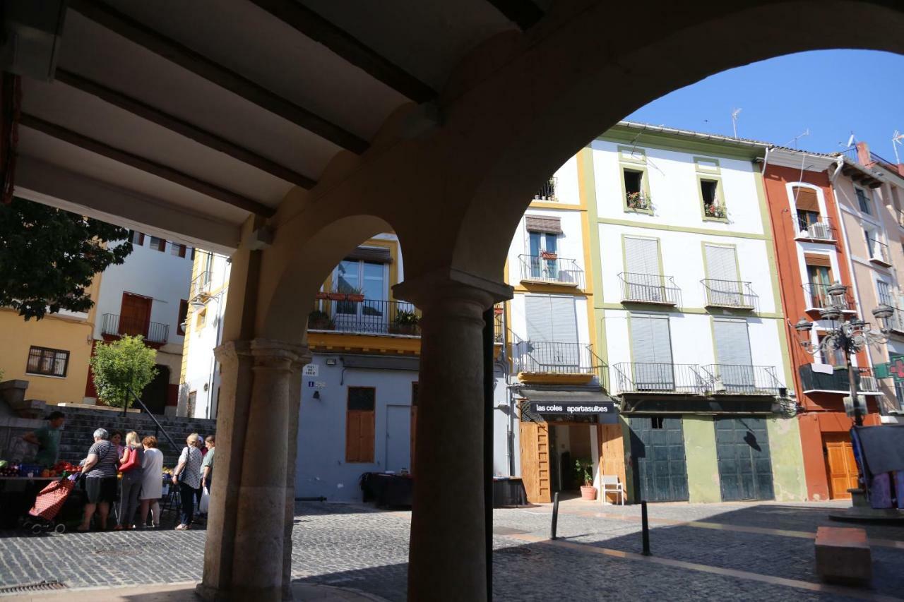 Las Coles Apartasuites Xàtiva Dış mekan fotoğraf